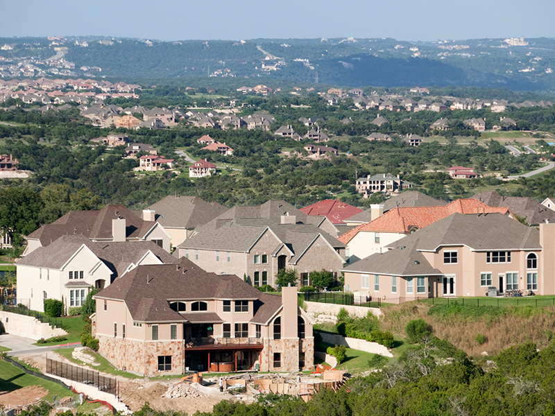 housing sprawl in Austin texas